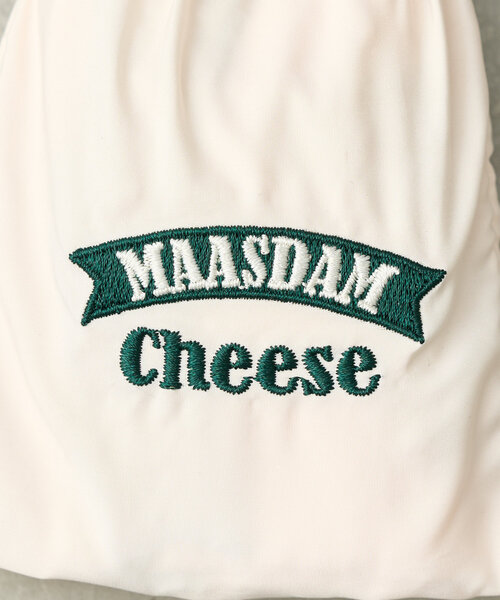 BIRTHDAY BAR（バースデイバー）の「リトルモカコンパクトマルシェバッグ（エコバッグ/サブバッグ・レディース・ホワイト系その他/ホワイト/ネイビー・0）」の4枚目の写真