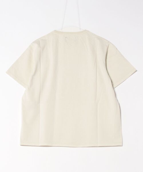 STYLISE(スタイライズ)の「【BREATH / ブレス】NEWRICH SLIM CROPPED TEE / クリーム [BR25SS-(Tシャツ/カットソー・メンズ・クリーム・L/M)」の2枚目の写真