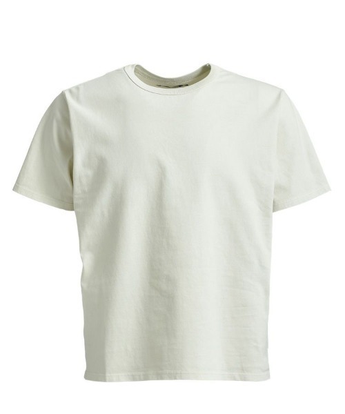 STYLISE(スタイライズ)の「【BREATH / ブレス】NEWRICH SLIM CROPPED TEE / クリーム [BR25SS-(Tシャツ/カットソー・メンズ・クリーム・L/M)」の1枚目の写真