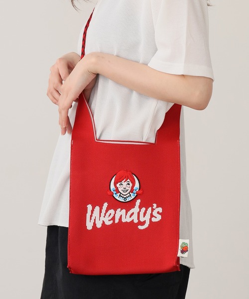 FRUIT OF THE LOOM(フルーツオブザルーム)の「FRUIT OF THE LOOM/フルーツオブザルーム WENDY’S MINI SHOULDER BAG ショルダーバッグ(ショルダーバッグ・メンズ・ブラック/レッド・FREE)」の18枚目の写真