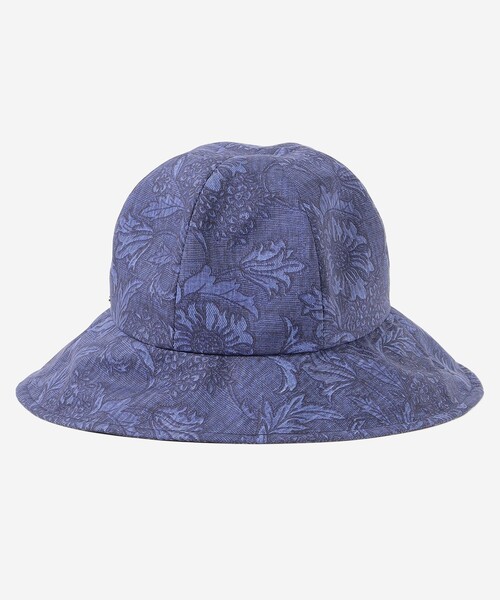 MACKINTOSH LONDON(マッキントッシュ ロンドン)の「【BIBURY FLOWER】バイブリープリントハット(ハット・レディース・ネイビー/ホワイト系その他・FREE)」の8枚目の写真