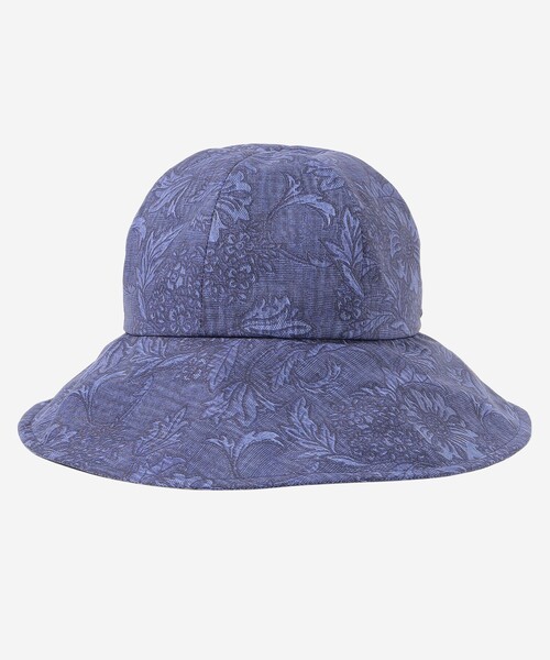 MACKINTOSH LONDON(マッキントッシュ ロンドン)の「【BIBURY FLOWER】バイブリープリントハット(ハット・レディース・ネイビー/ホワイト系その他・FREE)」の9枚目の写真