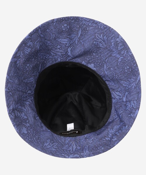 MACKINTOSH LONDON(マッキントッシュ ロンドン)の「【BIBURY FLOWER】バイブリープリントハット(ハット・レディース・ネイビー/ホワイト系その他・FREE)」の10枚目の写真
