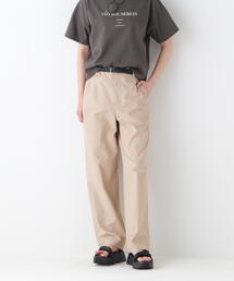 ◆【UVカット】クールマックス混ストレートパンツ