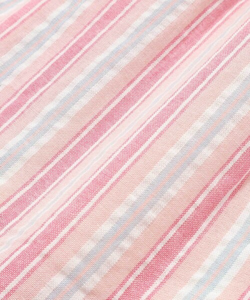 SLAP SLIP（スラップスリップ）の「【お揃い/接触冷感】裾スカラップ花柄ストライプショートパンツ(90~130cm)（その他パンツ・キッズ・ブルー系その他/ピンク系その他/ホワイト系その他2・120cm/130cm/100cm/110cm/90cm）」の18枚目の写真