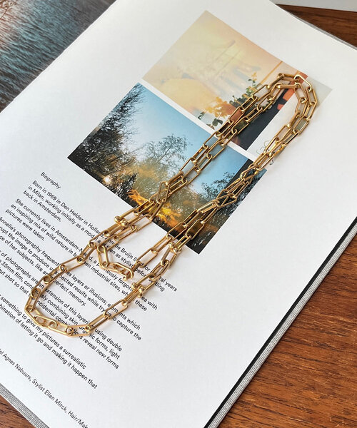 DouDou（ドゥドゥ）の「デザインチェーン2WAYネックレス（ネックレス・レディース・ゴールド/シルバー・FREE）」の12枚目の写真