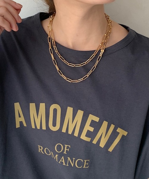 DouDou（ドゥドゥ）の「デザインチェーン2WAYネックレス（ネックレス・レディース・ゴールド/シルバー・FREE）」の2枚目の写真