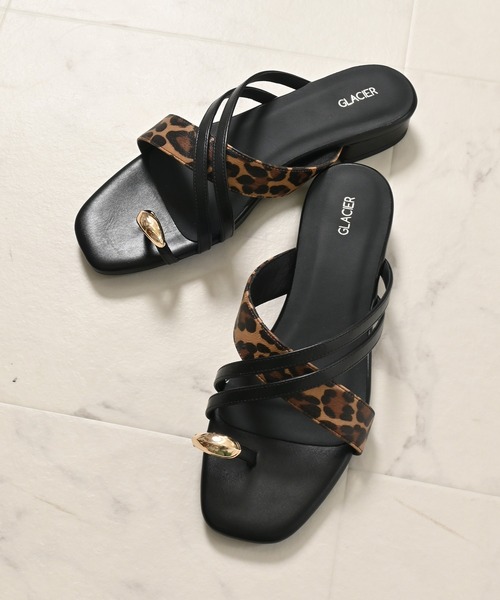 関税*送料込★STELLA MCCARTNEY★メタルの装飾 トングサンダル セール】メタルトングサンダル（サンダル）｜Honeys（ハニーズ