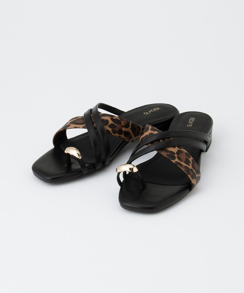 関税*送料込★STELLA MCCARTNEY★メタルの装飾 トングサンダル menue (メヌエ) メタル トングサンダル 送料無料 ◇ | welleg
