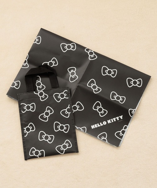 Me%（ミィパーセント）の「【HELLO KITTY】レジャーシート 319769（アウトドアグッズ・レディース・ブラック/アイボリー/レッド・FREE）」の18枚目の写真