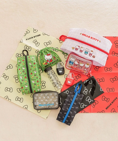 Me%（ミィパーセント）の「【HELLO KITTY】レジャーシート 319769（アウトドアグッズ・レディース・ブラック/アイボリー/レッド・FREE）」の10枚目の写真