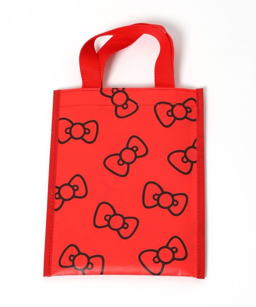 Me%（ミィパーセント）の「【HELLO KITTY】レジャーシート 319769（アウトドアグッズ・レディース・ブラック/アイボリー/レッド・FREE）」の4枚目の写真