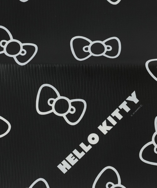 Me%（ミィパーセント）の「【HELLO KITTY】レジャーシート 319769（アウトドアグッズ・レディース・ブラック/アイボリー/レッド・FREE）」の7枚目の写真