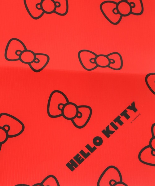 Me%（ミィパーセント）の「【HELLO KITTY】レジャーシート 319769（アウトドアグッズ・レディース・ブラック/アイボリー/レッド・FREE）」の8枚目の写真
