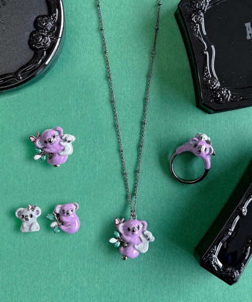 【ANNA SUI】即対応 コアラ親子モチーフ イヤリング コアラ親子モチーフ イヤリング(イヤリング)|ANNA SUI