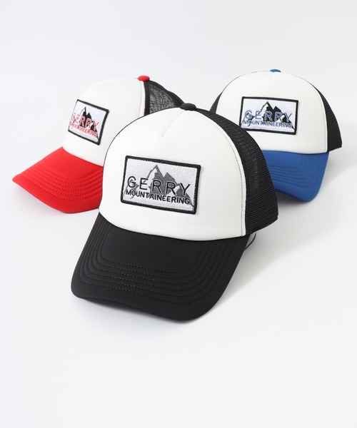 GERRY（ジェリー）の「GERRYメッシュCAP（キャップ・メンズ・ブラック系/ブルー/レッド・FREE）」の2枚目の写真