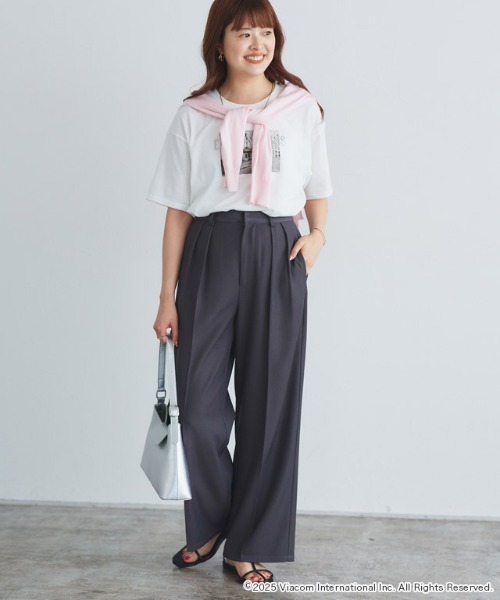 Pierrot（ピエロ）の「【EMILY IN PARIS】ロゴTシャツ（Tシャツ/カットソー・レディース・オフホワイト/ホワイト系その他・M/L）」の16枚目の写真