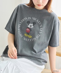 ミッキー/プリントTシャツ