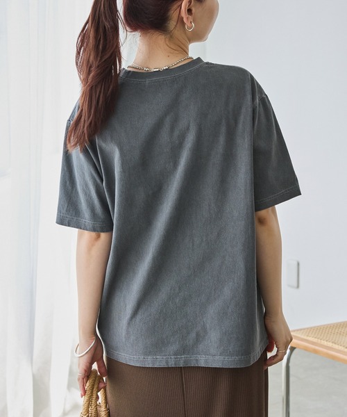 LAVEANGE(ラビアンジェ)の「ミッキー/プリントTシャツ(Tシャツ/カットソー・レディース・ホワイト/レッド/ブラック・4L/3L/LL/M/5L)」の15枚目の写真