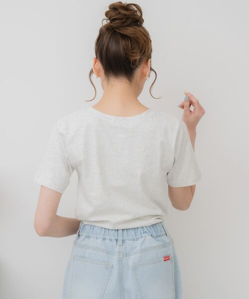ems excite(エムズエキサイト)の「dogプリントTEE(Tシャツ/カットソー・レディース・オフホワイト/ブルー/ホワイト系その他・FREE)」の22枚目の写真