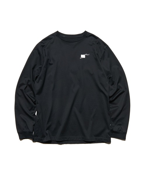 uniform experiment(ユニフォームエクスペリメント)の「IN-PROCESS PRINT L/S TEE(Tシャツ/カットソー・メンズ・ホワイト/ブラック・2/4/3/5/1)」の5枚目の写真