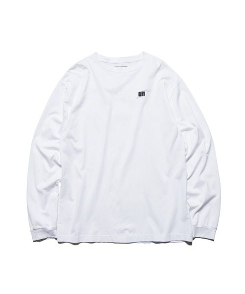uniform experiment(ユニフォームエクスペリメント)の「IN-PROCESS PRINT L/S TEE(Tシャツ/カットソー・メンズ・ホワイト/ブラック・2/4/3/5/1)」の8枚目の写真