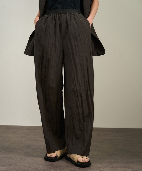 セール】ウールナイロンワッシャーパンツ（その他パンツ）｜SALON adam