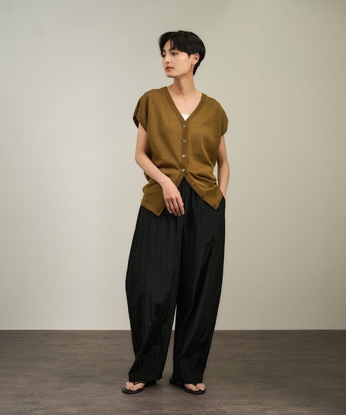 セール】ウールナイロンワッシャーパンツ（その他パンツ）｜SALON adam