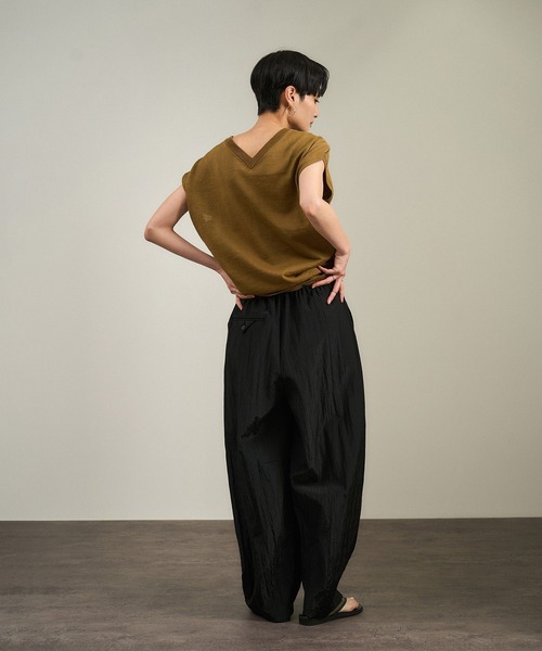 セール】ウールナイロンワッシャーパンツ（その他パンツ）｜SALON adam