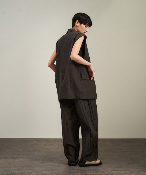 セール】ウールナイロンワッシャーパンツ（その他パンツ）｜SALON adam