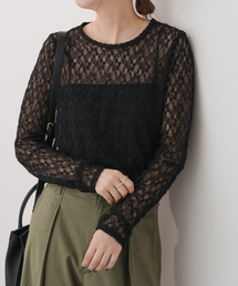 Spick and Span レースカットソー Spick & Span｜モールレースブラウス | Rakuten Fashion(楽天