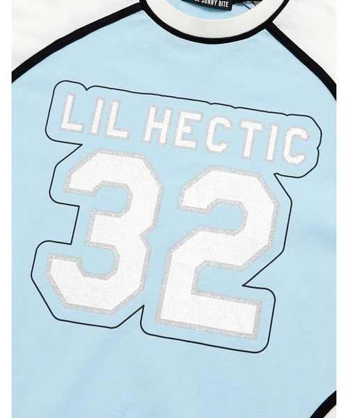 Little sunny bite（リトルサニーバイト）の「【little sunny bite】numbering long tee（Tシャツ/カットソー・レディース・ホワイト/ピンク/ブラック・SMALL/MEDIUM）」の14枚目の写真