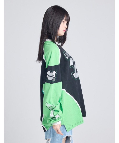Little sunny bite（リトルサニーバイト）の「【little sunny bite】numbering long tee（Tシャツ/カットソー・レディース・ホワイト/ピンク/ブラック・SMALL/MEDIUM）」の22枚目の写真