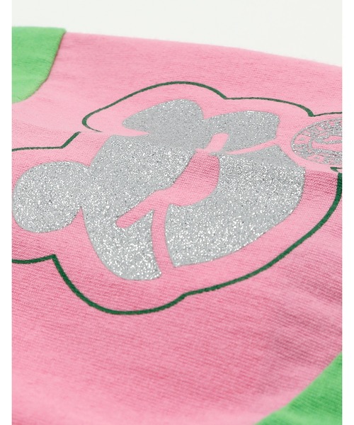 Little sunny bite（リトルサニーバイト）の「【little sunny bite】numbering long tee（Tシャツ/カットソー・レディース・ホワイト/ピンク/ブラック・SMALL/MEDIUM）」の4枚目の写真
