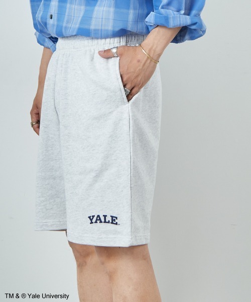 JEANS FACTORY （ジーンズファクトリー）の「[YALE/イェール] YALE カレッジロゴプリント スウェットショートパンツ（その他パンツ・メンズ・グレー/ネイビー・M/L）」の17枚目の写真