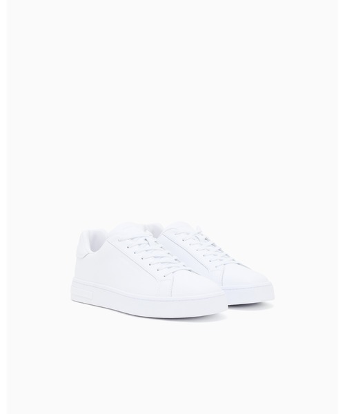 ARMANI EXCHANGE(アルマーニエクスチェンジ)の「【A|X アルマーニ エクスチェンジ】<オンライン限定>AXロゴ レースアップスニーカー(スニーカー・メンズ・ホワイト/ブラック・8.5/7.5/7/6.5/6/9.5/9/8/5.5)」の6枚目の写真