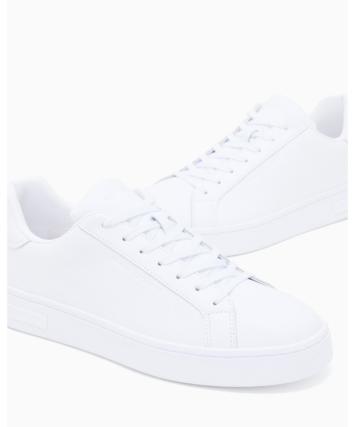 ARMANI EXCHANGE(アルマーニエクスチェンジ)の「【A|X アルマーニ エクスチェンジ】<オンライン限定>AXロゴ レースアップスニーカー(スニーカー・メンズ・ホワイト/ブラック・8.5/7.5/7/6.5/6/9.5/9/8/5.5)」の10枚目の写真