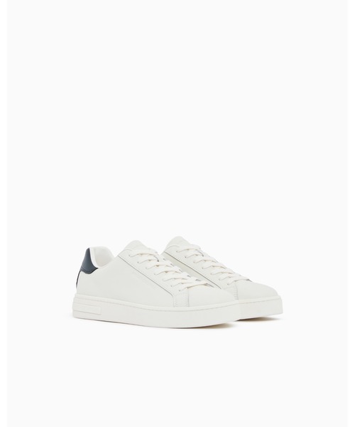 ARMANI EXCHANGE(アルマーニエクスチェンジ)の「【A|X アルマーニ エクスチェンジ】<オンライン限定>AXロゴ レースアップスニーカー(スニーカー・メンズ・ホワイト/ブラック・8.5/7.5/7/6.5/6/9.5/9/8/5.5)」の20枚目の写真
