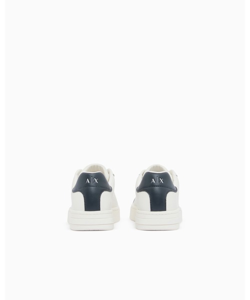 ARMANI EXCHANGE(アルマーニエクスチェンジ)の「【A|X アルマーニ エクスチェンジ】<オンライン限定>AXロゴ レースアップスニーカー(スニーカー・メンズ・ホワイト/ブラック・8.5/7.5/7/6.5/6/9.5/9/8/5.5)」の22枚目の写真