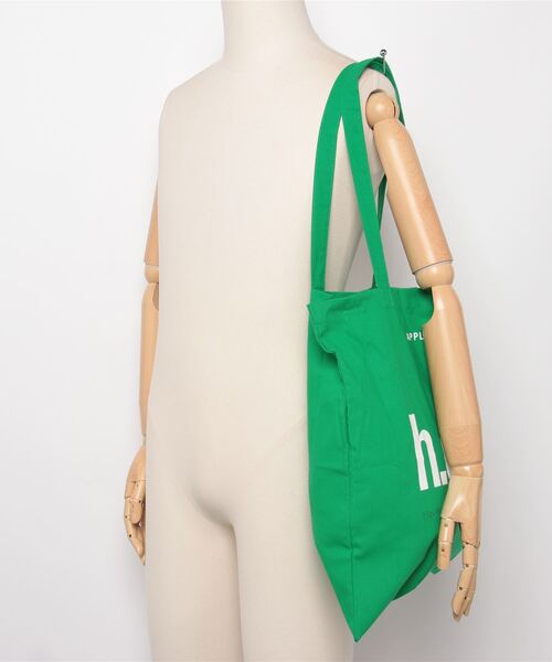APPLEBUM（アップルバム）の「“h.e.r.” Totebag（トートバッグ・メンズ・グリーン/ネイビー・FREE）」の13枚目の写真