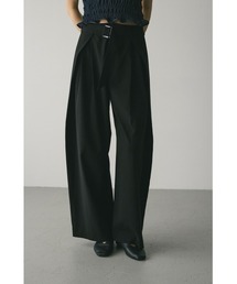 STYLEMIXER | 【大人気】ウエストデザインサイドラップパンツ(スラックス)