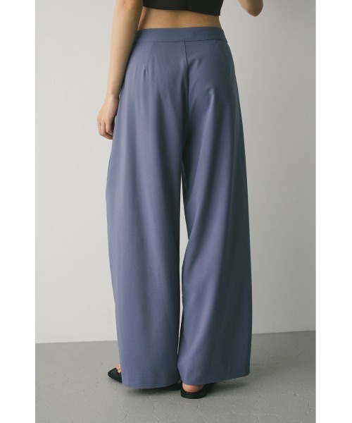 大人気】ウエストデザインサイドラップパンツ（スラックス