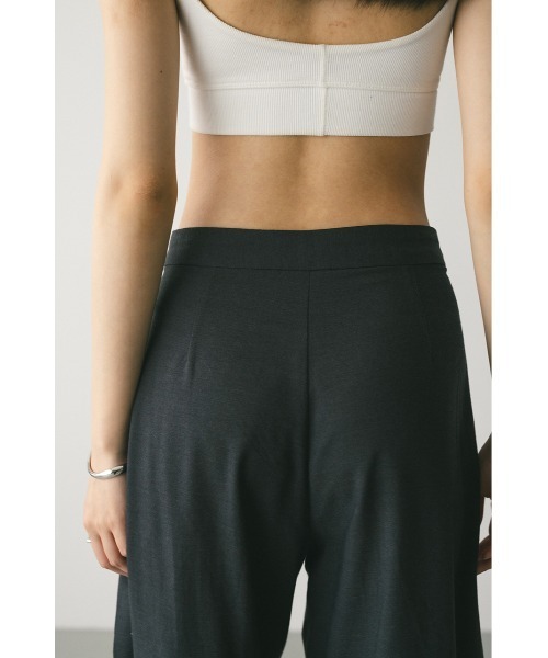 STYLEMIXER（スタイルミキサー）の「【大人気】ウエストデザインサイドラップパンツ（スラックス・レディース・ブラック/グレー/サックスブルー/ライトベージュ・SMALL/MEDIUM）」の21枚目の写真