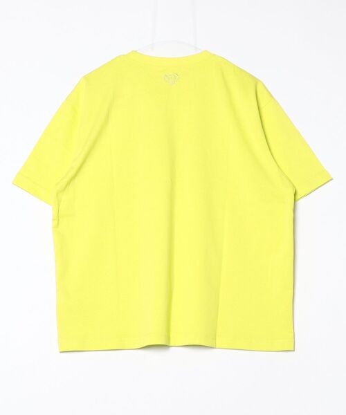 HTH(エイチティーエイチ)の「key chain print Tee(Tシャツ/カットソー・レディース・アクア/イエロー/ふじ色系・フリー)」の8枚目の写真