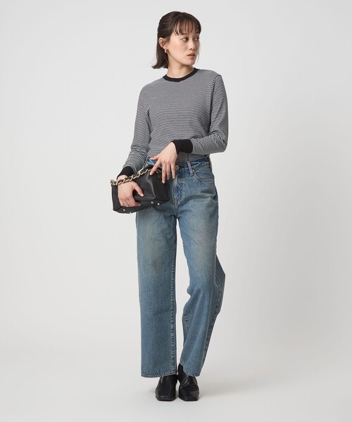 gicipi（ジチピ）の「＜gicipi＞FRAGORA ロングスリーブ Tシャツ（Tシャツ/カットソー・レディース・グレー/ブラック/ブラウン/その他1・1）」の17枚目の写真