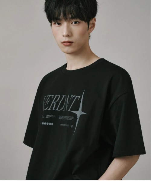 Vini(ヴィニ)の「Flash Logo 半袖Tシャツ(Tシャツ/カットソー・メンズ・ブラック/ダークグリーン・LARGE/MEDIUM)」の14枚目の写真