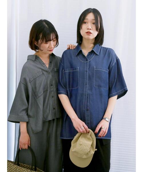 Samansa Mos2 blue（サマンサモスモスブルー）の「【接触冷感