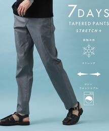 THE SHOP TK （ザ ショップ ティーケー ）の「【ひんやり快適ビジネス兼用パンツ】7DAYSパンツ ストレッチ+ 接触冷感/洗濯機OK（その他パンツ）」