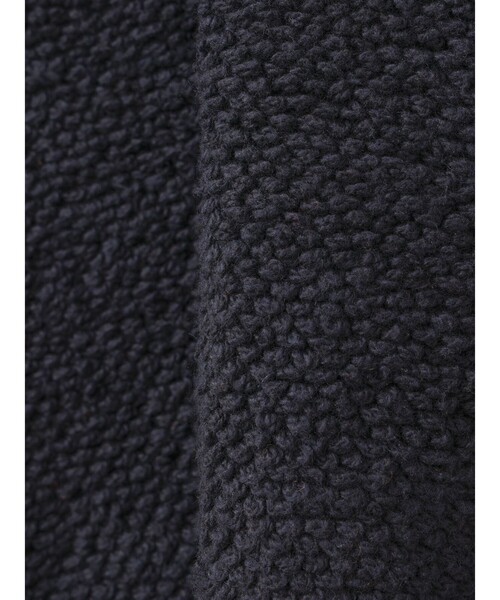 MidiUmi（ミディウミ）の「MidiUmi パイルボアニットプルオーバー（ニット/セーター・レディース・ネイビー/ブラウン/チャコールグレー・FREE）」の6枚目の写真