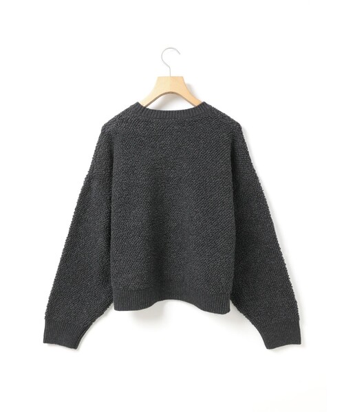 MidiUmi（ミディウミ）の「MidiUmi パイルボアニットプルオーバー（ニット/セーター・レディース・ネイビー/ブラウン/チャコールグレー・FREE）」の20枚目の写真